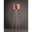 Piantana Treppiedi Copper in Metallo Cm. 40 x 146h