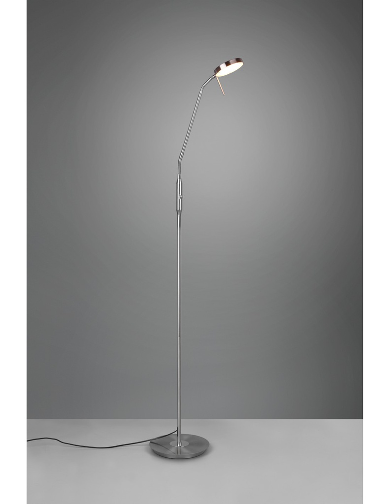 Piantana da Studio Monza Led Touch Dimmer Nichel Trio Lighting