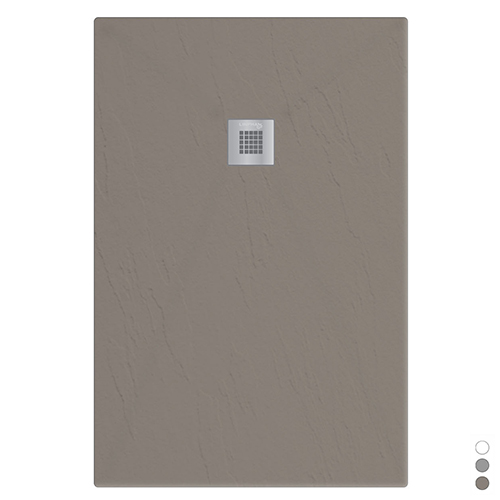 Piatto doccia Estasi rettangolare - Bianco 90x110 cm