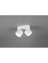 Plafone 2 Spot Led L18 cm Taurus Bianco Trio Lighting