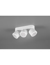 Plafone 3 Spot Doppia Emissione Led L27 cm Taurus Bianco Trio Lighting