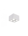 Plafone Bianco da Soffitto Biscuit 4 Spot GU10 Orientabili Trio Lighting
