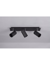 Plafoniera 3 Spot Orientabili Marley Nero Trio Lighting