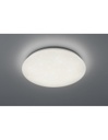 Plafoniera Led IP44 Dimmerabile Potz Bianco Glitter Ø50 cm Trio Lighting