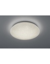 Plafoniera Led IP44 Dimmerabile Potz Bianco Glitter Ø50 cm Trio Lighting