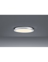 Plafoniera Rotonda Cesar Led Dimmerabile Cromo IP44 Ø26 cm Trio Lighting