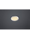 Plafoniera Rotonda Cesar Led Dimmerabile Cromo IP44 Ø26 cm Trio Lighting