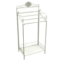 Portasciugamani in metallo Paris bianco