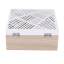 Portcandele metallo oro 1p cm25x17h4