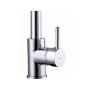 Rubinetto miscelatore per cucina con doccetta finitura cromo h.66x32 cm