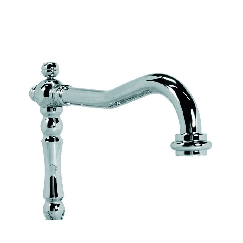 Rubinetto miscelatore per cucina finitura cromo h.23,5xP.26,5 cm EFFEZ
