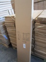 Scaffale metallo jessica nero 4 piani ad angolo cm 48x33h160