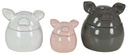 Scatola ceramica grigio scuro ca-5657 cm. 16