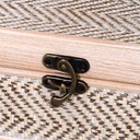 Scatola legno 1-2 sbiancato rettangolare cm30x20h14