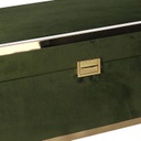 Scatola legno 1-2 verde rettangolare cm48x30h20