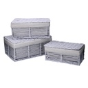 Scatola paper hilary 1-3 grigio chiaro cm38x27h17