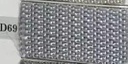 Scatola poliestere 1-7 grigio rettangolare c/manici metallo cm 40x30h21