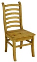 Sedia erin struttura legno pino op-0421cm. 46 x 56 h 99 h seduta cm. 46