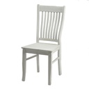 Sedia legno nantes bianca cm 42x45