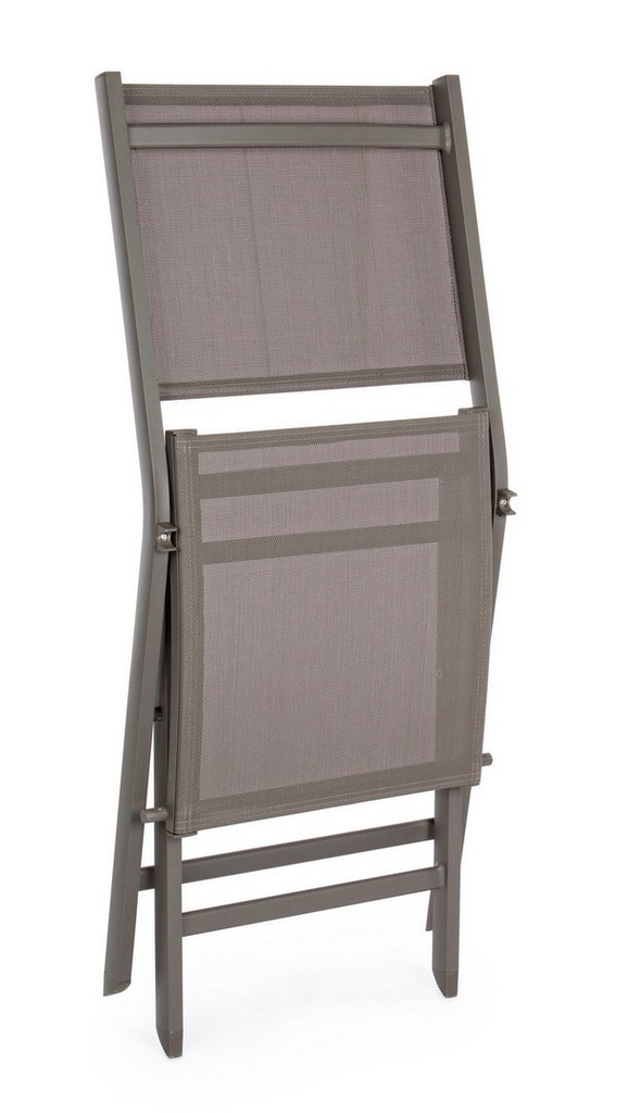 Sedia pieghevole alluminio arredo giardino Elin Ciok cm 47 x 57 x 88