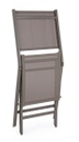 Sedia pieghevole alluminio arredo giardino Elin Ciok cm 47 x 57 x 88