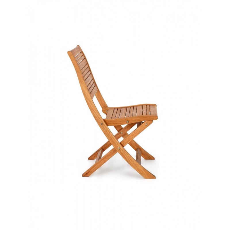 Sedia pieghevole in legno California da giardino