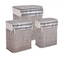 Set3 P.Biancheria Elegantly Rett Grigio