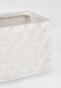 Set3 P.Vaso Pyramid Rett Bianco