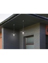 Sospensione 1xE27 Brenta Antracite Diffusore Vetro IP44 Trio Lighting