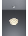 Sospensione 1xE27 Tilia Origami Bianco Ø40 cm Trio Lighting