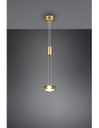Sospensione Moderna Isola Disco Led Franklin Ottone Trio Lighting