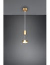 Sospensione Moderna Isola Disco Led Franklin Ottone Trio Lighting