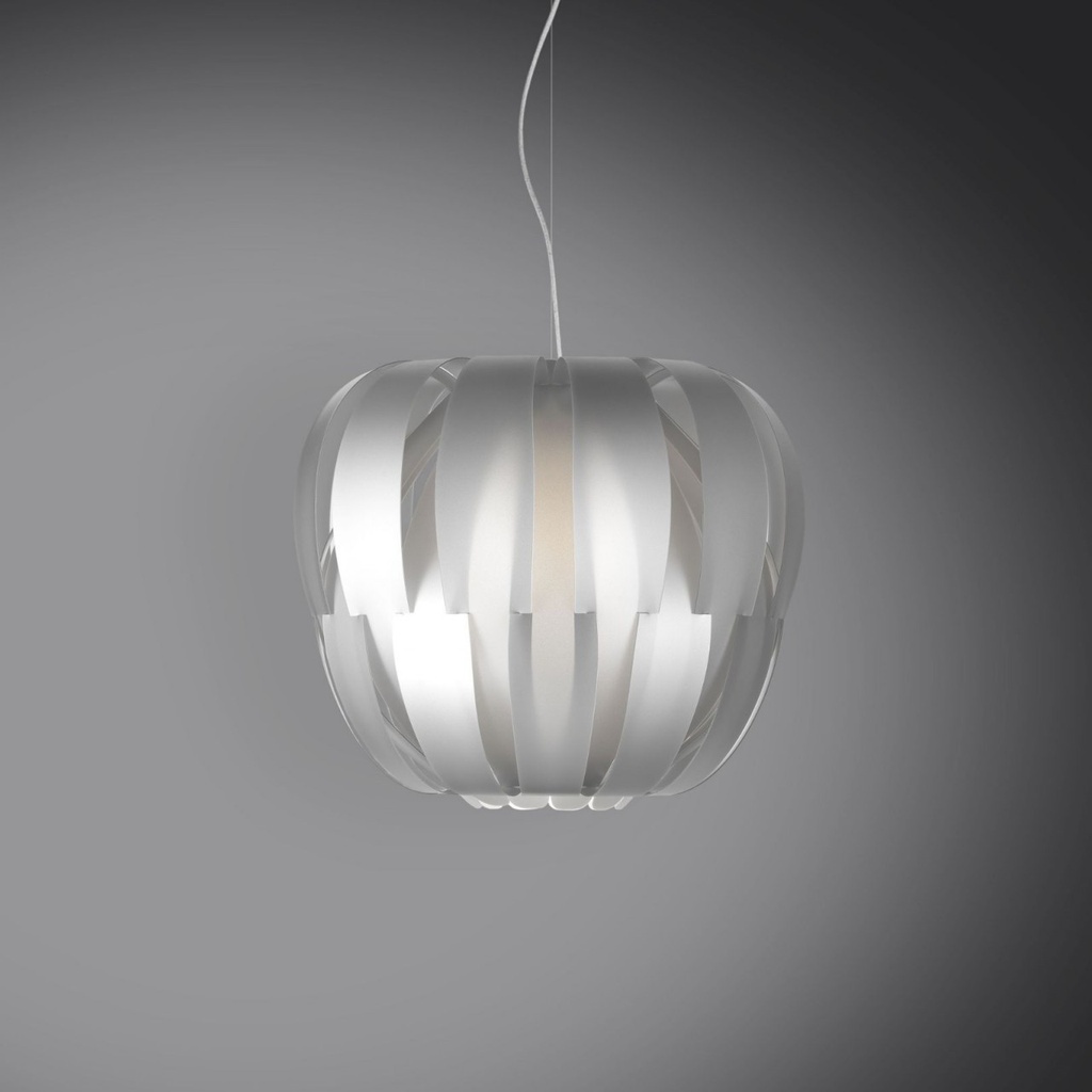 Sospensione Silver in Metallo Cromato Cm. 42 x 32h