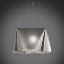 Sospensione Silver in Metallo Cromato Cm. 59 x 31h