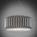 Sospensione Silver in Metallo Cromato Cm. 60 x 31h
