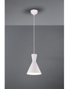 Sospensione Singola Doppio Cono Enzo Bianco Trio Lighting