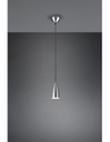 Sospensione Singola Farin Cono Nichel  Ø10 cm Trio Lighting