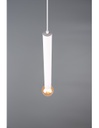 Sospensione Singola Tubolare Bianco Clermont Trio Lighting