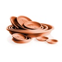 Sottovaso Tondo Cm 16 Terracotta Per Vaso Da Fiori Bama 20100
