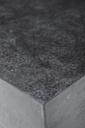 Tavolino moderno  pietra nero cm 80 x 80 x h 28