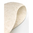 Tavolino moderno pietra beige cm 123 x 60 x h 34