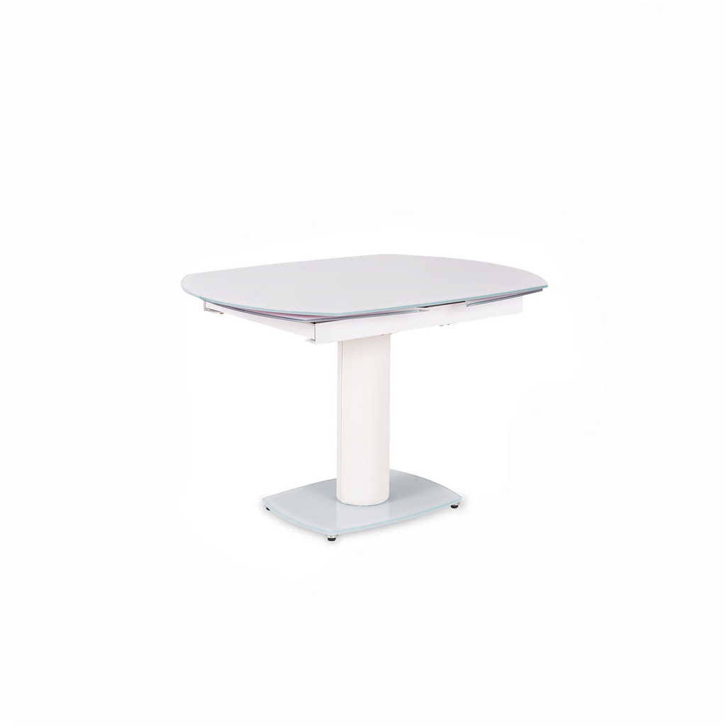 Tavolo Allungabile bianco 90 cm x 120-180 cm H. 76 cm
