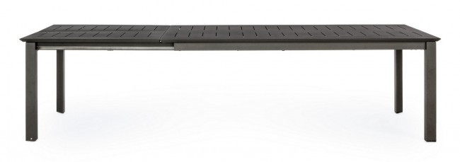 Tavolo giardino allungabile Konnor antracite cm 200-300 x 110h