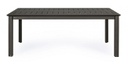 Tavolo giardino allungabile Konnor antracite cm 200-300 x 110h