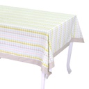 Tovaglia tessuto london verde patch bordo cm5rettangolare cm140x180