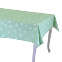 Tovaglia tessuto life verde acqua rettangolare cm140x180