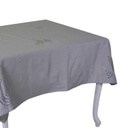 Tovaglia tessuto stile 12 beige cm140x240