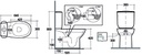 Vaso Monoblocco Filo Muro Rimless Morning