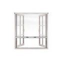 Zanzariera a rullo riducibile per finestra verticale EASY UP Marrone 60x150 cm