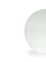 Sfera Da Pavimento D.38  linea ball  bianco